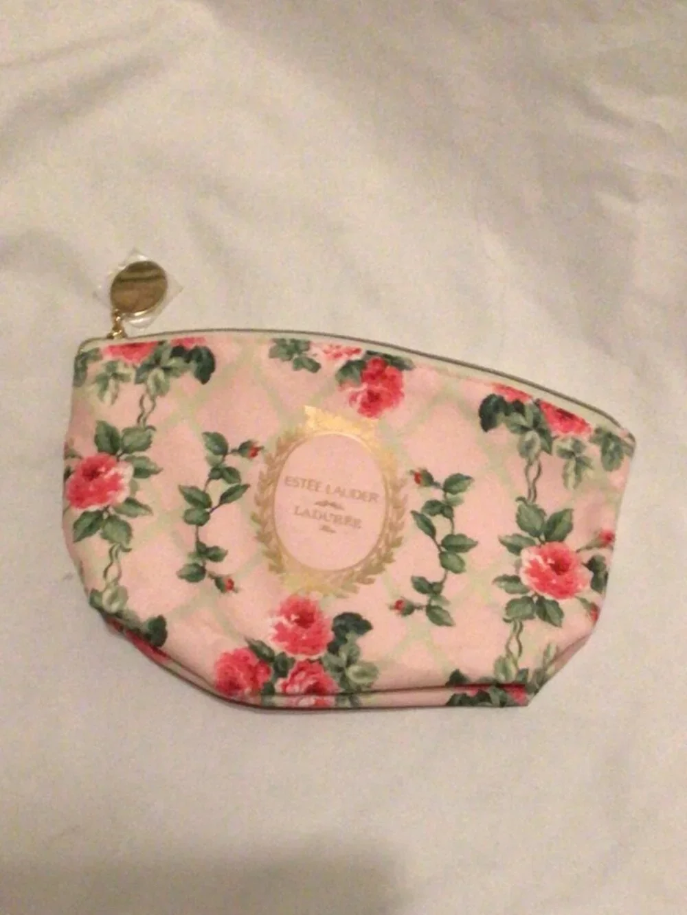 Estēe Lauder Roses Makeup Bag